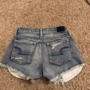 American Eagle Outfitters Distressed Denim Shorts